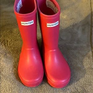 Hunter girl rain boots